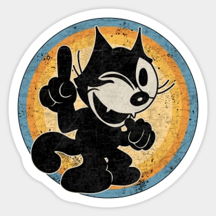 Felix the cat Sticker